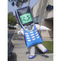 Inflatable Costume, Mobile Phone Moving Cartoon Mascot (K6013)